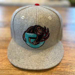 Memphis Grizzlies Mitchell & Ness Fitted Hat NWOT Size 7 1/4
